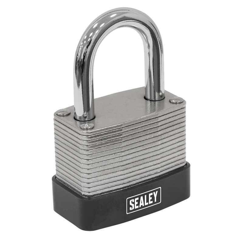 Sealey Steel Body Combination Padlock 40mm Security Rating 4