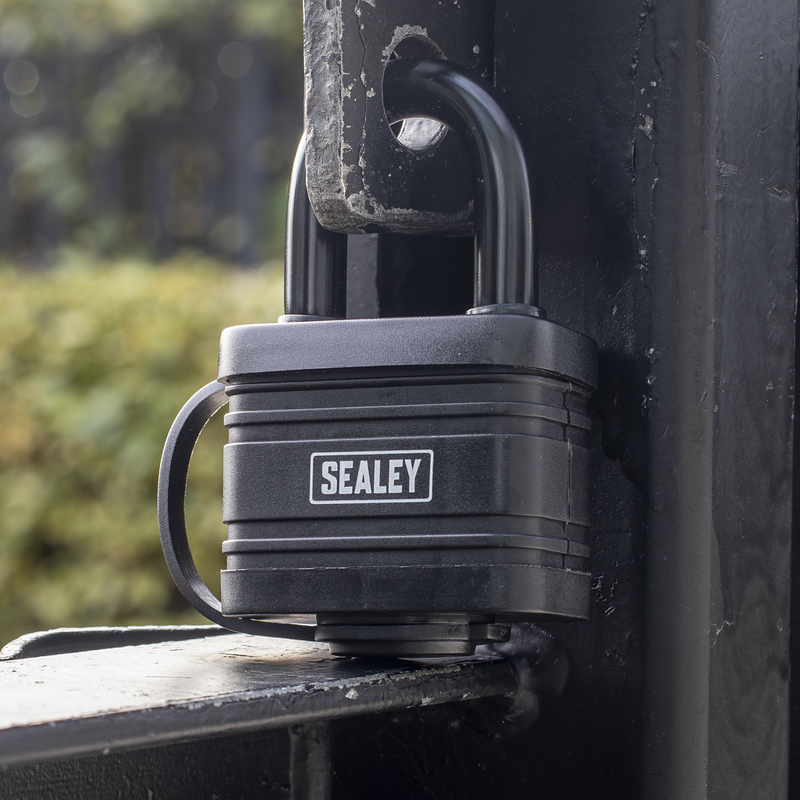 Sealey Steel Body Weatherproof Padlock 54mm with 2 Keys