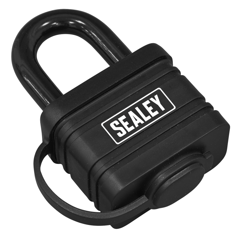Sealey Steel Body Weatherproof Padlock 54mm with 2 Keys
