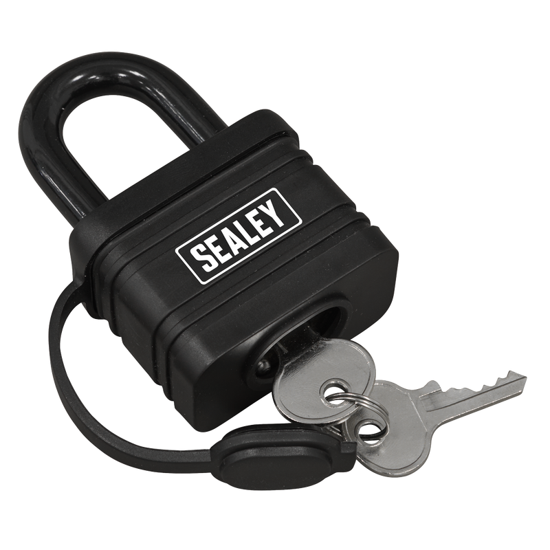 Sealey Steel Body Weatherproof Padlock 54mm with 2 Keys