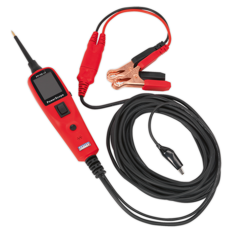 Sealey Power Scope Automotive Probe 0-30V with Back Light