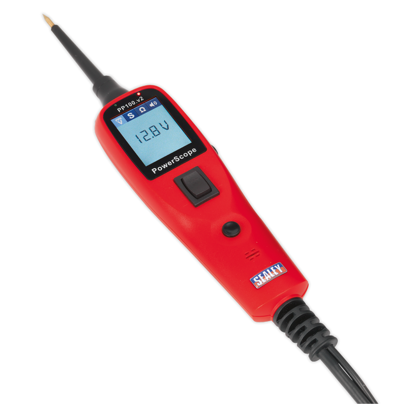 Sealey Power Scope Automotive Probe 0-30V with Back Light