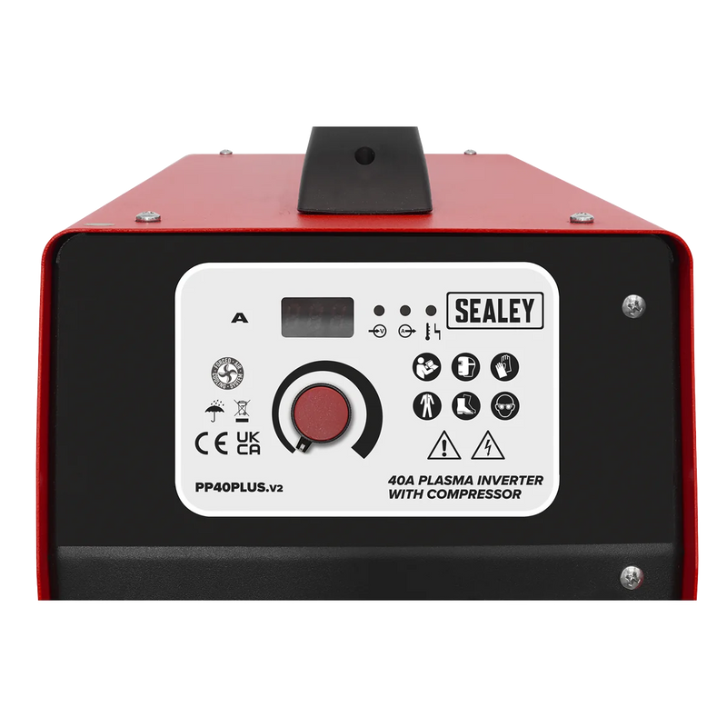 Sealey Plasma Inverter 40A with Compressor PP40PLUS