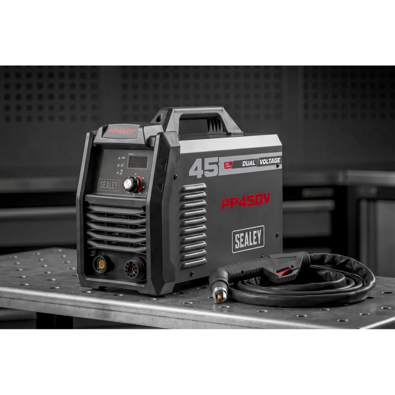Sealey Plasma Cutter Inverter PP45DV 45A Dual Voltage