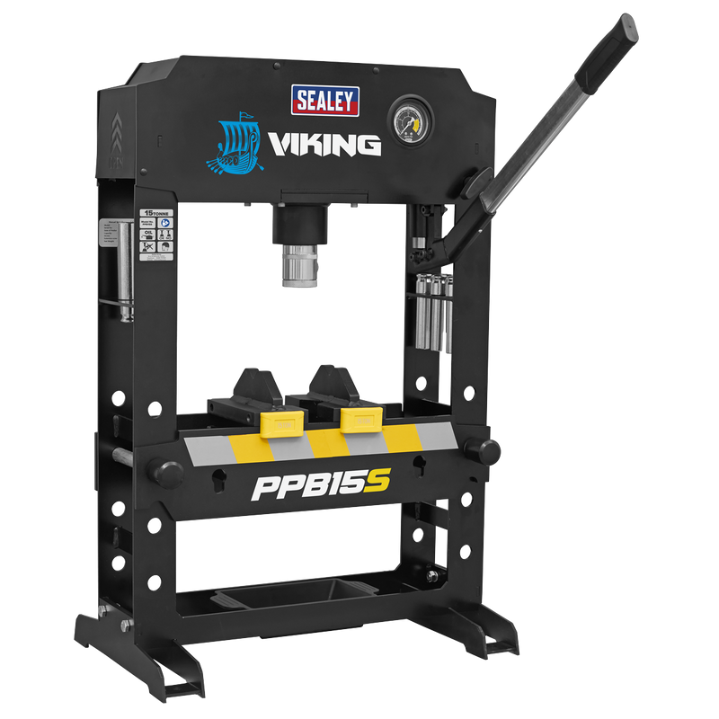Sealey Viking Bench Type Hydraulic Press 15 Tonne PPB15S