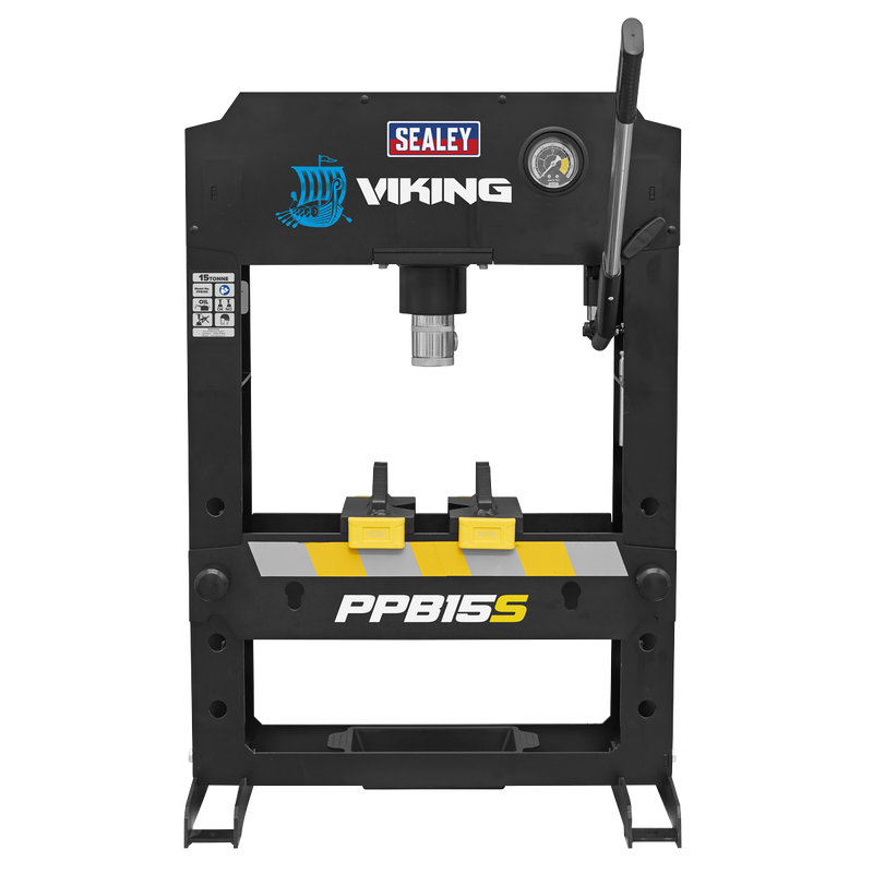 Sealey Viking Bench Type Hydraulic Press 15 Tonne PPB15S