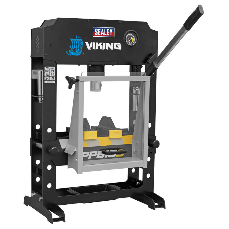 Sealey Viking Bench Type Hydraulic Press 15 Tonne PPB15S