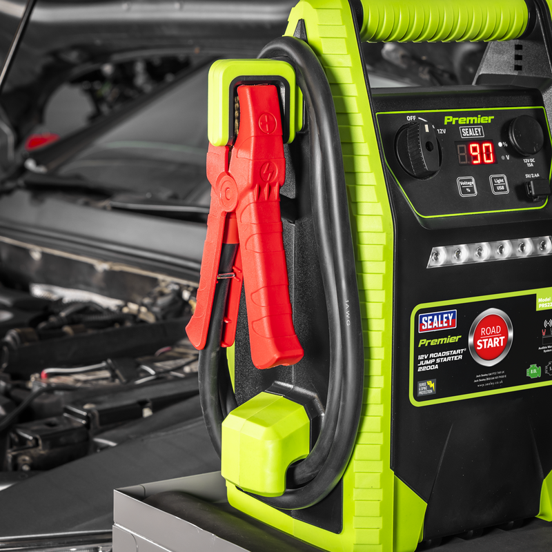 Sealey Premier 12V Jump Starter PRS2200 2200 Peak Amps