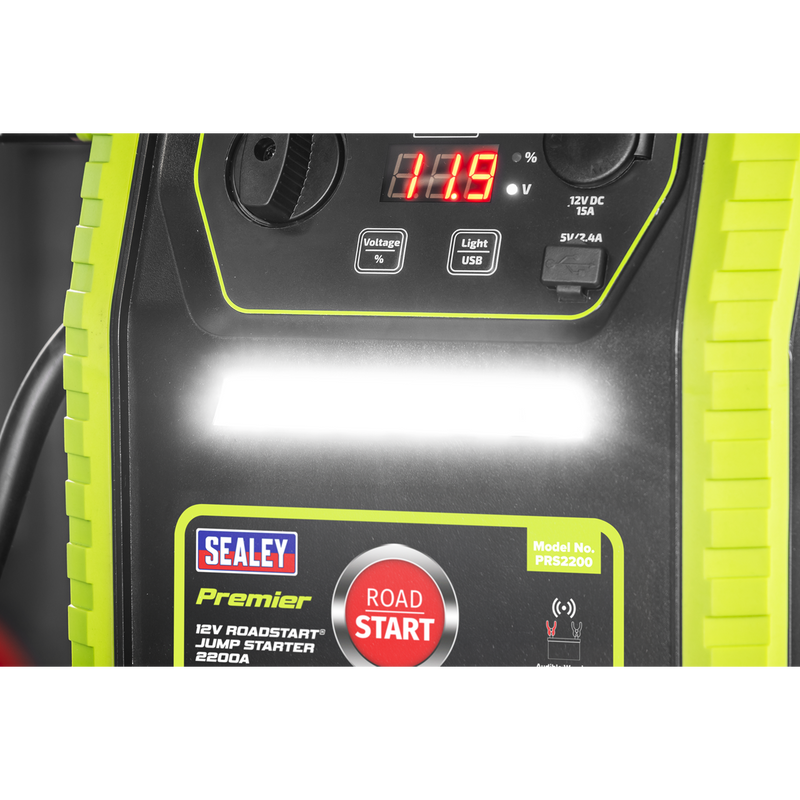 Sealey Premier 12V Jump Starter PRS2200 2200 Peak Amps