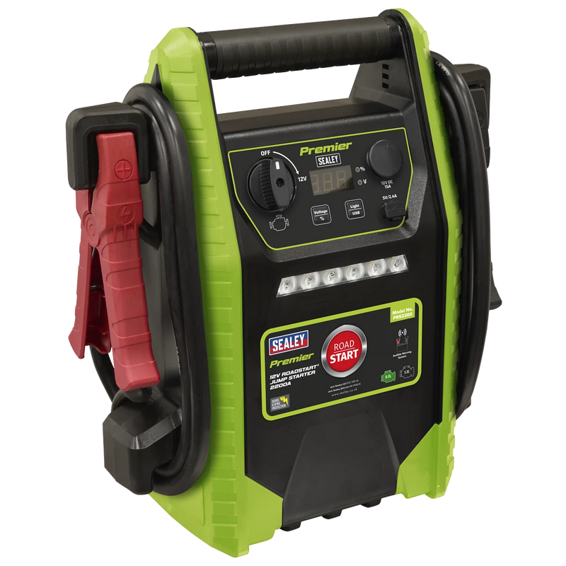 Sealey Premier 12V Jump Starter PRS2200 2200 Peak Amps