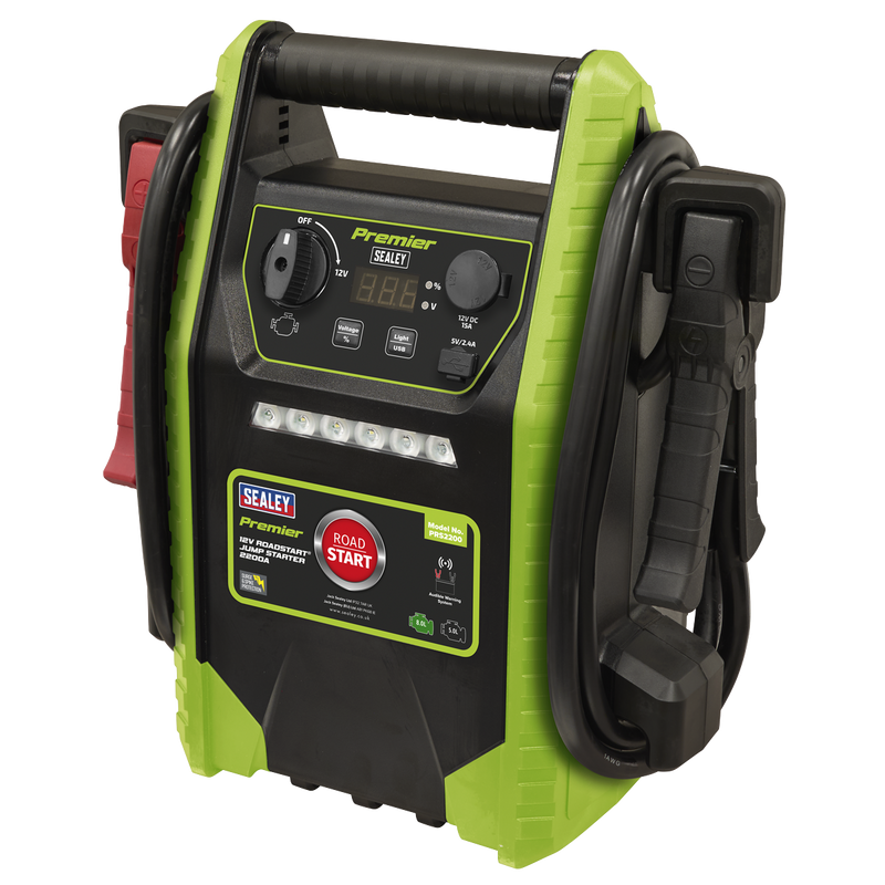 Sealey Premier 12V Jump Starter PRS2200 2200 Peak Amps