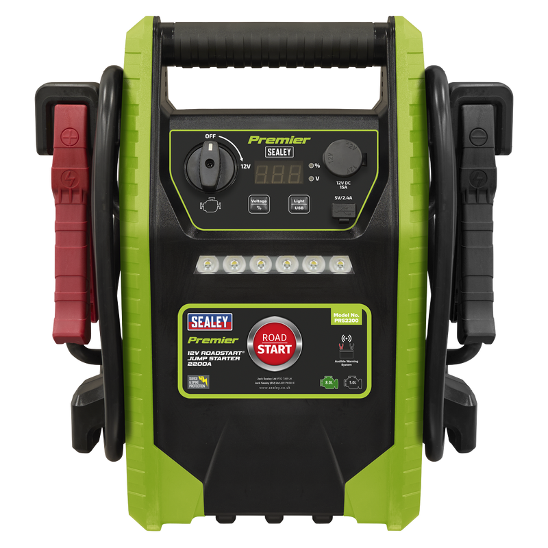 Sealey Premier 12V Jump Starter PRS2200 2200 Peak Amps