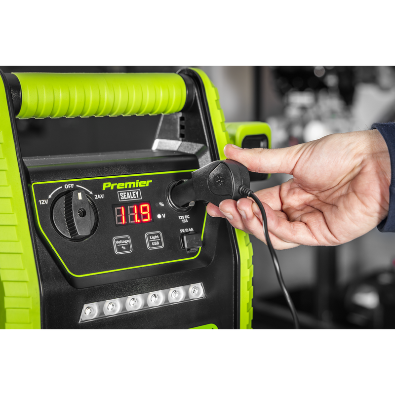 Sealey Premier 12/24V RoadStart Jump Starter 4400A Peak Amps