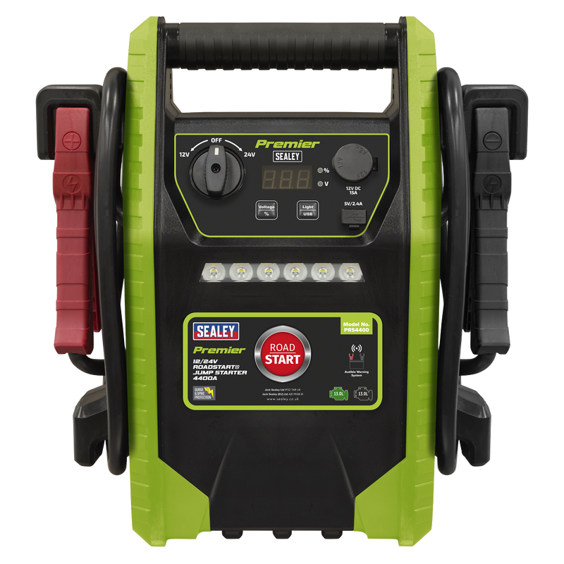 Sealey Premier 12/24V RoadStart Jump Starter 4400A Peak Amps