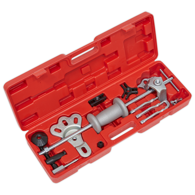 Sealey Slide Hammer/Puller Set 10 Piece Ø30-110mm