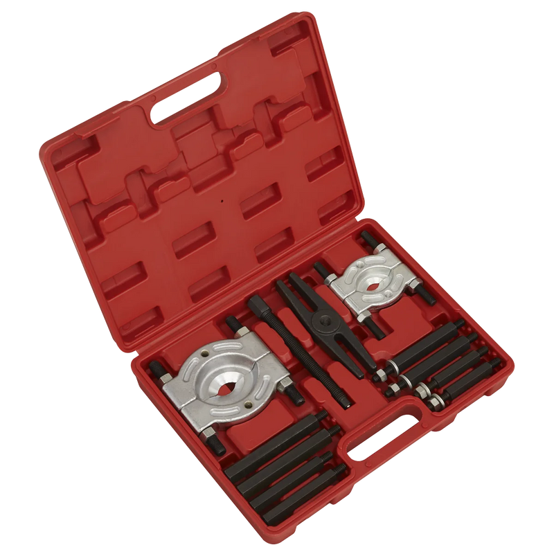 Sealey Mechanical Bearing Separator/Puller Set 12 Piece - Ø25-50mm & Ø45-75mm