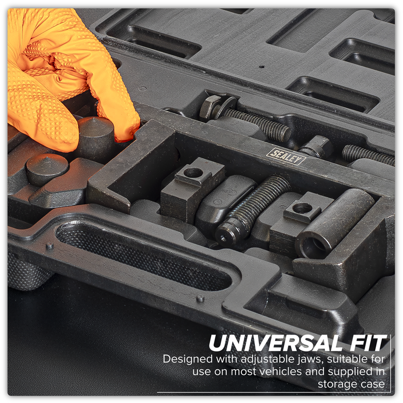 Sealey Crankshaft Pulley Removal Tool Set 12 Piece Ø40-195mm