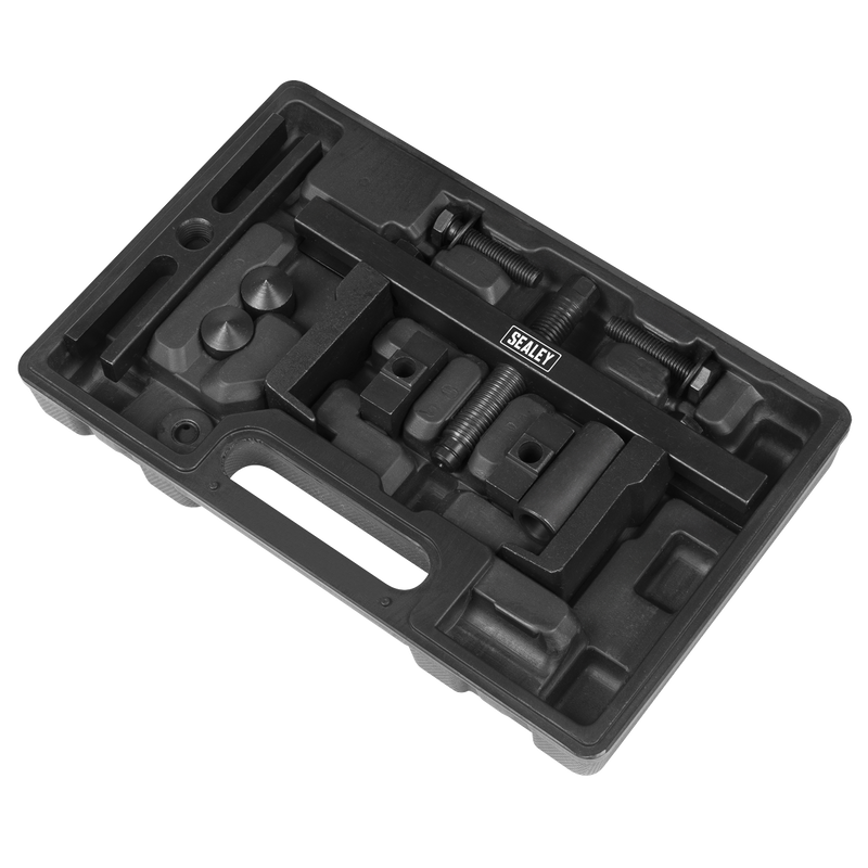 Sealey Crankshaft Pulley Removal Tool Set 12 Piece Ø40-195mm