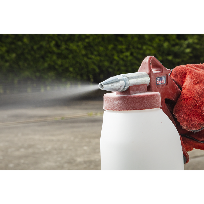 Sealey Portable Soda Blasting Gun PSB05 8.5cfm @ 90psi