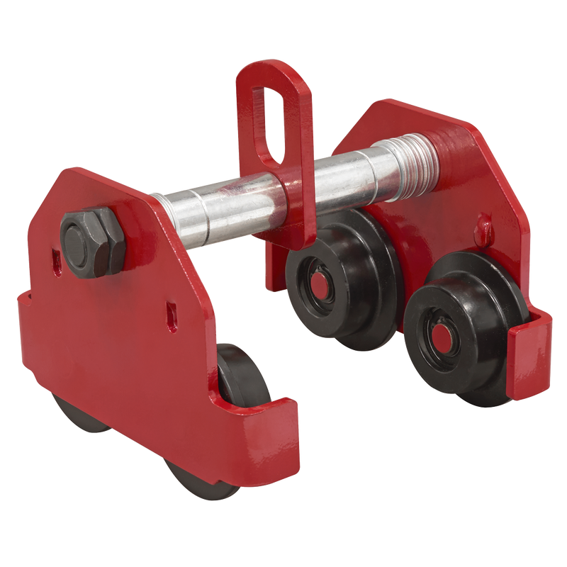 Sealey Plain Trolley 0.5 Tonne Capacity Adjustable Track Width