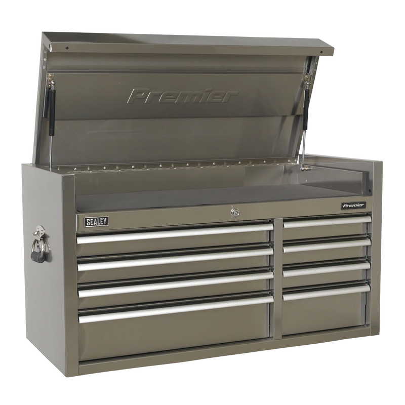 Sealey Premier Tool Chest 8 Drawer 1055mm Heavy-Duty Stainless Steel