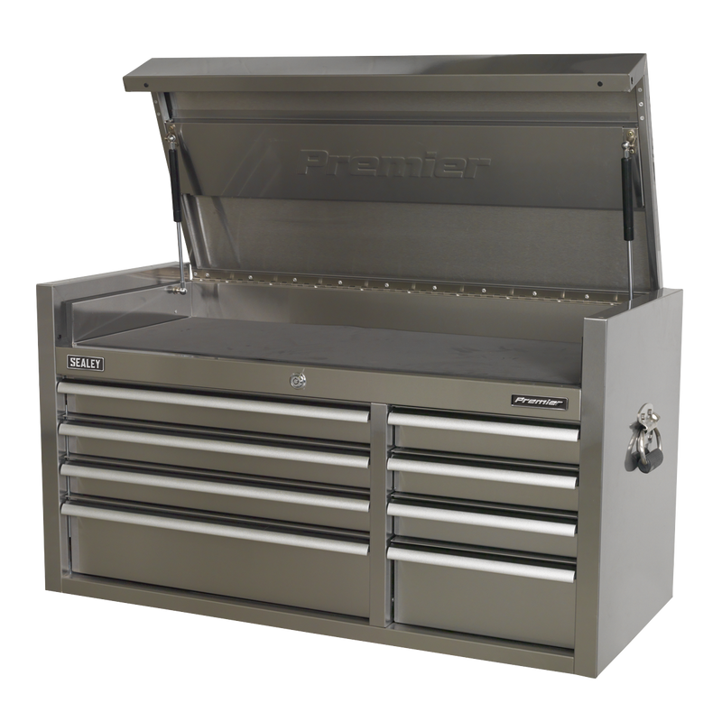 Sealey Premier Tool Chest 8 Drawer 1055mm Heavy-Duty Stainless Steel