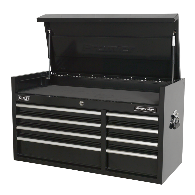 Sealey Premier 8 Drawer Tool Chest 1040mm - Heavy-Duty Black