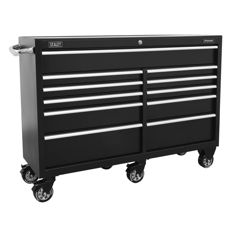 Sealey Premier Heavy-Duty Rollcab 11 Drawer 1055mm - Black