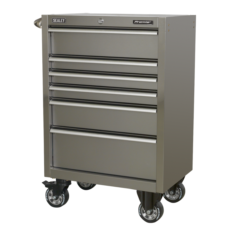 Sealey Premier 6 Drawer Heavy-Duty Rollcab 675mm Tool Chest