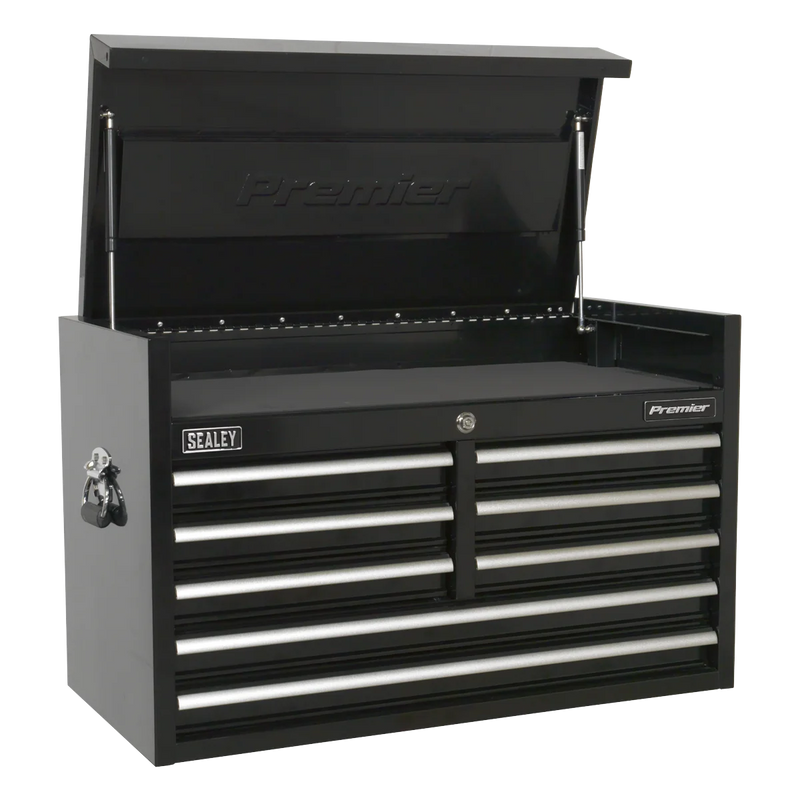 Sealey Premier 8 Drawer Tool Chest 915mm - Heavy-Duty Black