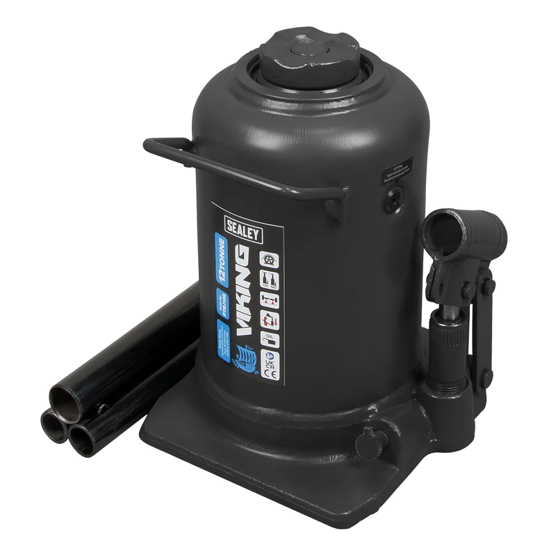 Sealey Viking Telescopic Bottle Jack 5 Tonne Capacity PTBJ5S