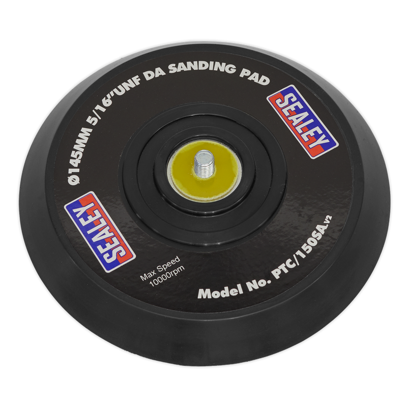 Sealey Backing Pad 145mm for Stick-On Discs 5/16"UNF