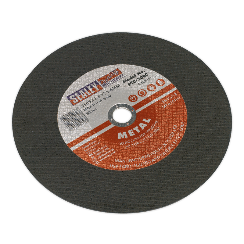 Sealey Cutting Disc Ø305 x 2.8mm Bore Ø25.4mm