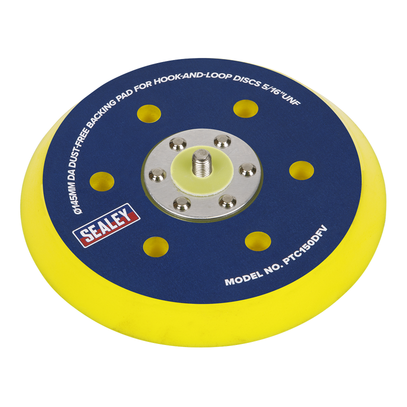 Sealey Backing Pad 145mm for Hook-and-Loop Discs 5/16"UNF