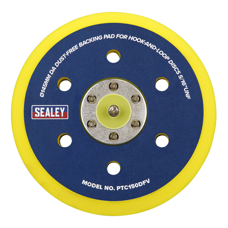 Sealey Backing Pad 145mm for Hook-and-Loop Discs 5/16"UNF