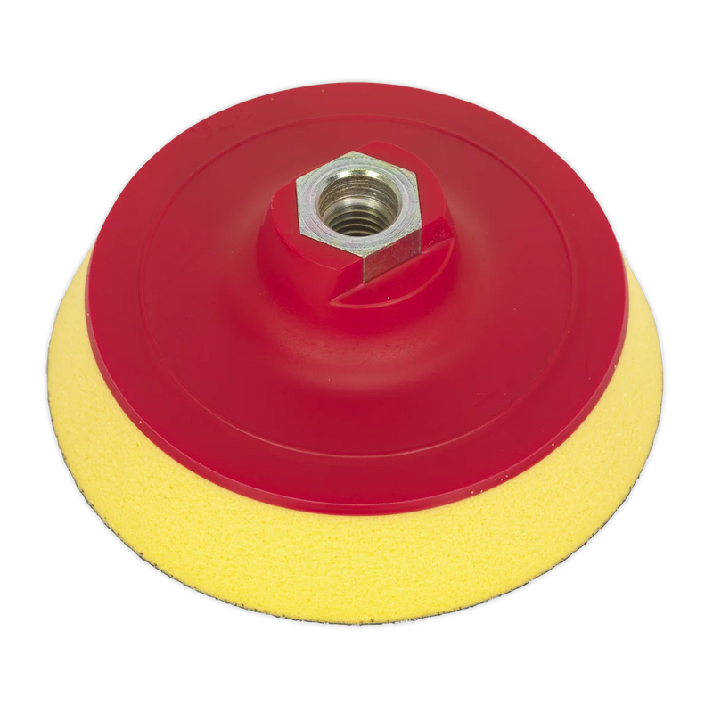 Sealey 120mm Hook-and-Loop Ultra-Soft Backing Pad M14