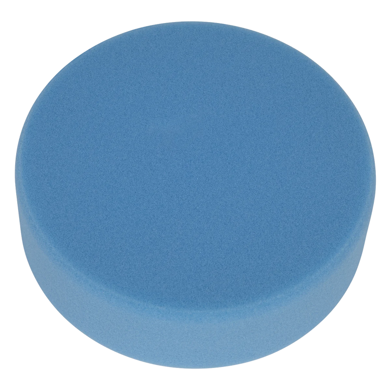 Sealey Hook-and-Loop Buffing & Polishing Foam Head 150 x 50mm - Blue/Medium