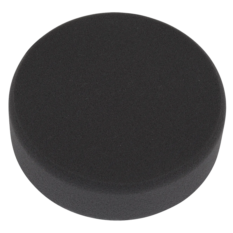 Sealey Hook-and-Loop Buffing & Polishing Foam Head 150 x 50mm - Black/Soft