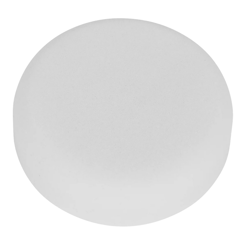 Sealey Hook-and-Loop Buffing & Polishing Foam Head 80 x 25mm - White/Dense