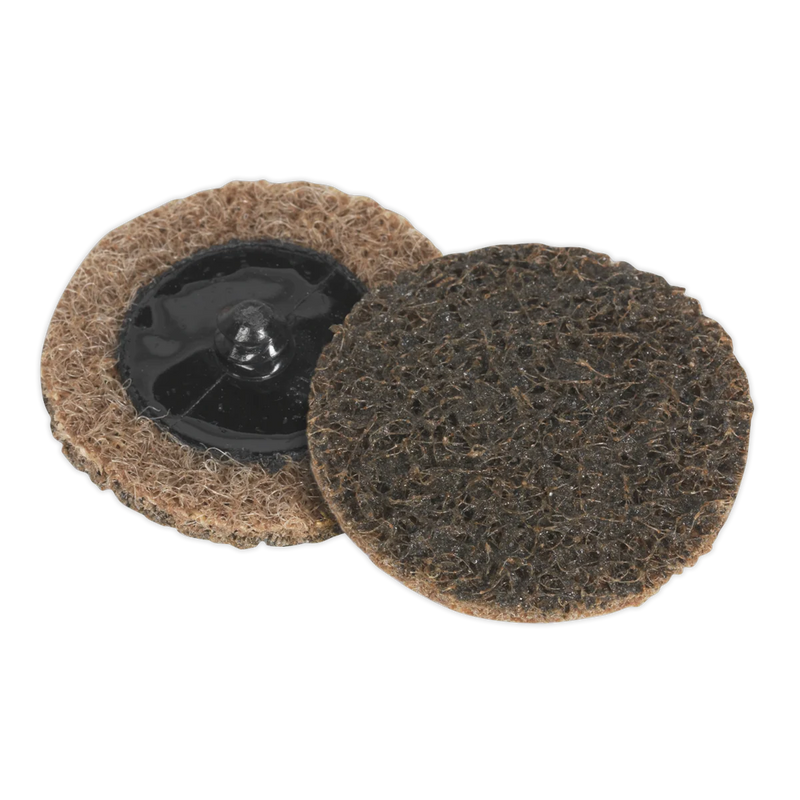 Sealey Quick Change Preparation Pad 50mm Coarse - Pack of 10