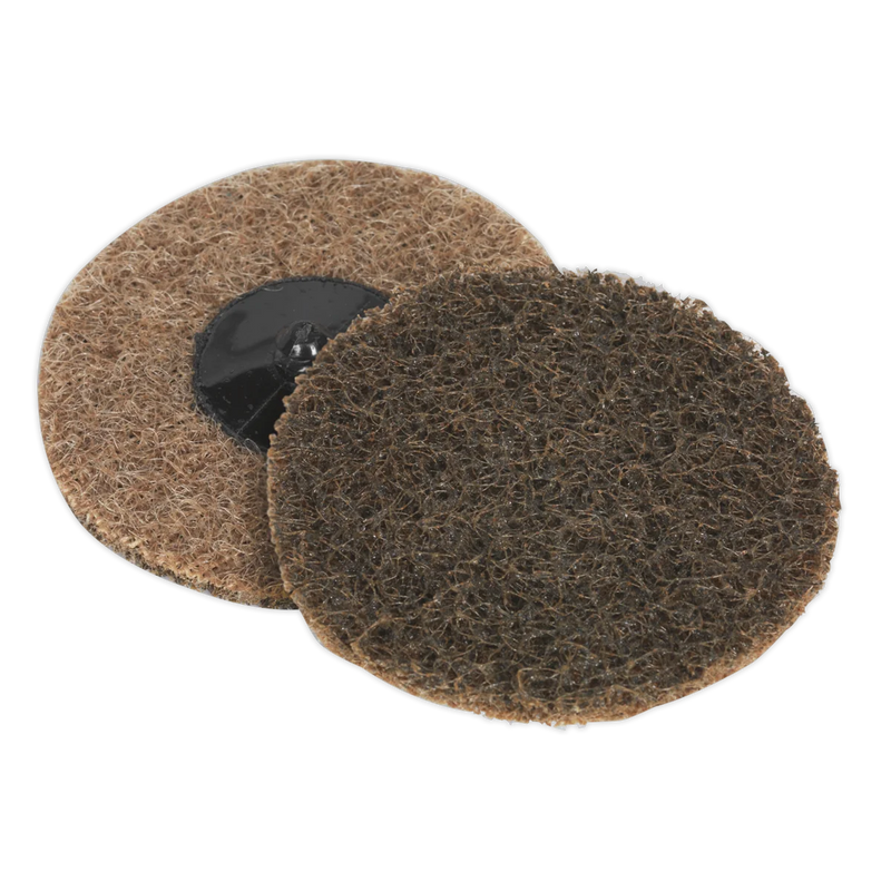 Sealey Quick Change Preparation Pad 50mm Coarse - Pack of 10