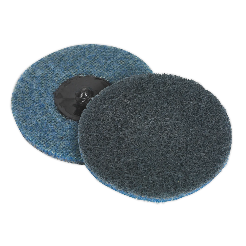Sealey Quick Change Preparation Pad 50mm Fine Pack of 10