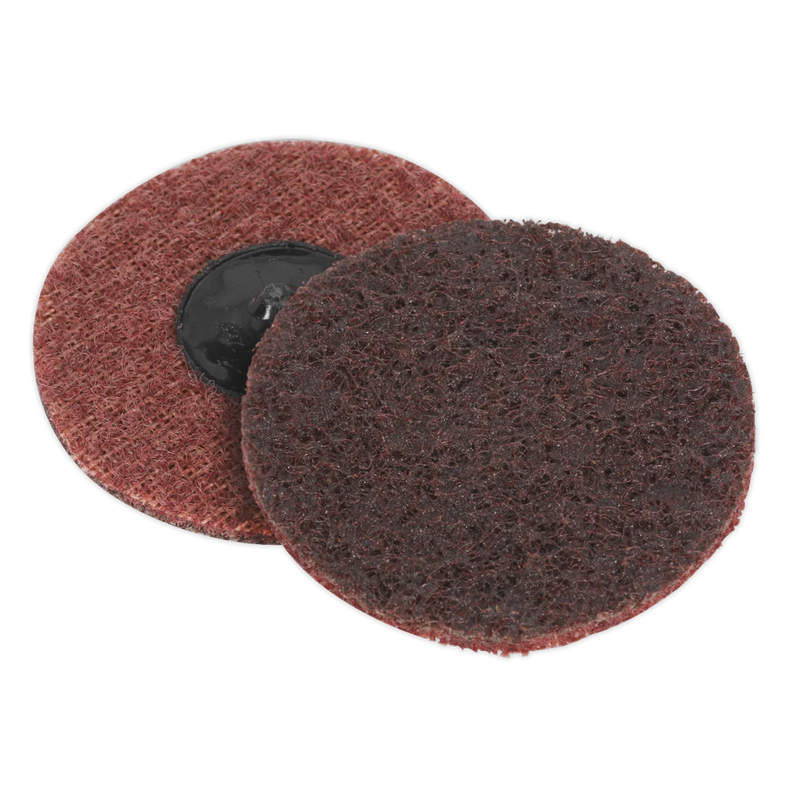 Sealey Quick Change Preparation Pad 50mm Medium - Pack of 10