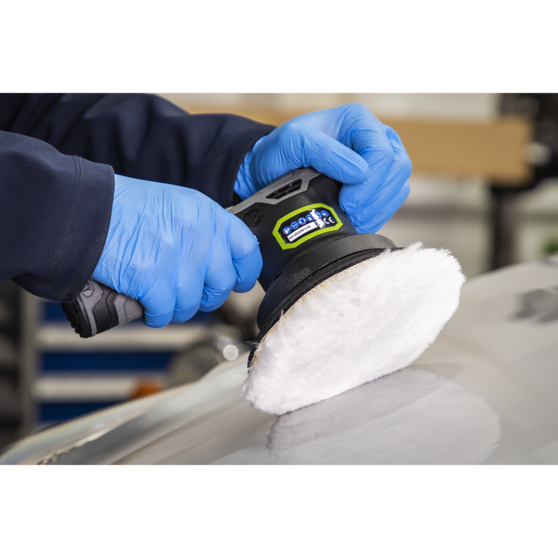 Sealey Polishing Bonnet 150mm Hook-and-Loop