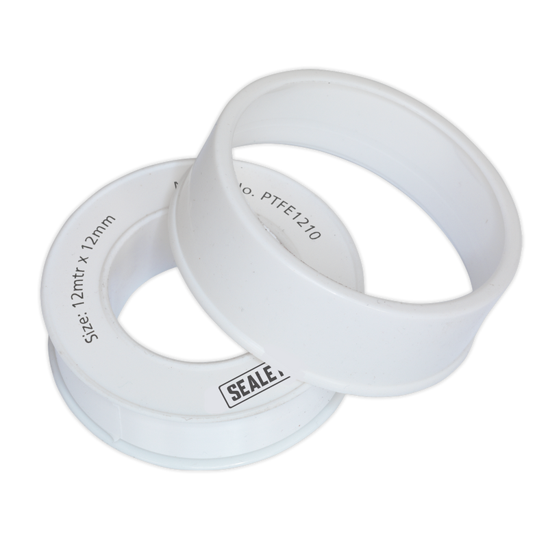 Sealey PTFE Thread Sealing Tape 12mm x 12m