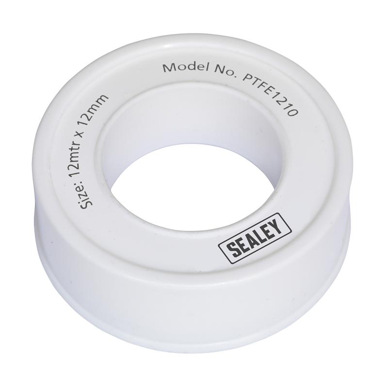 Sealey PTFE Thread Sealing Tape 12mm x 12m