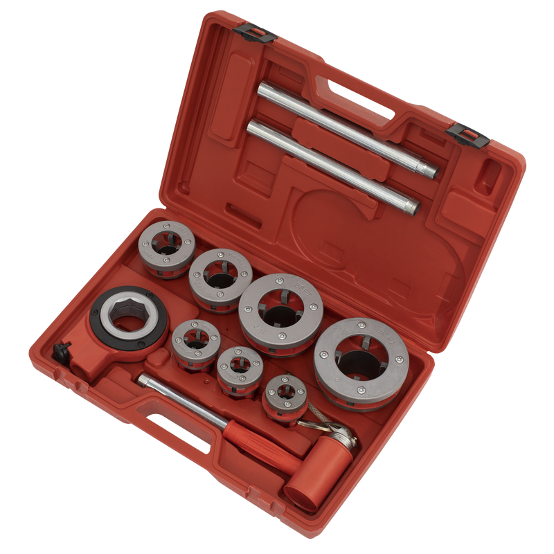 Sealey Pipe Threading Kit 3/8"-2" BSPT PTK992