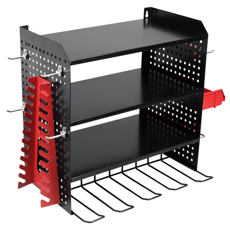 Sealey PTSR4 Power Tool Storage Rack with 3 Shelves