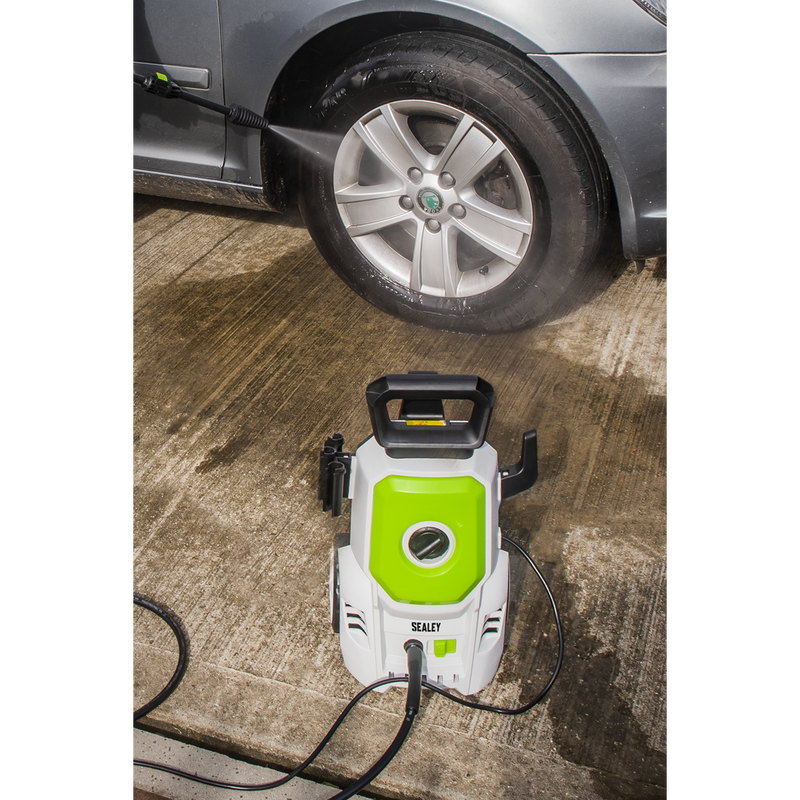 Sealey Pressure Washer PW1610 100bar 1200W with Rotablast Nozzle