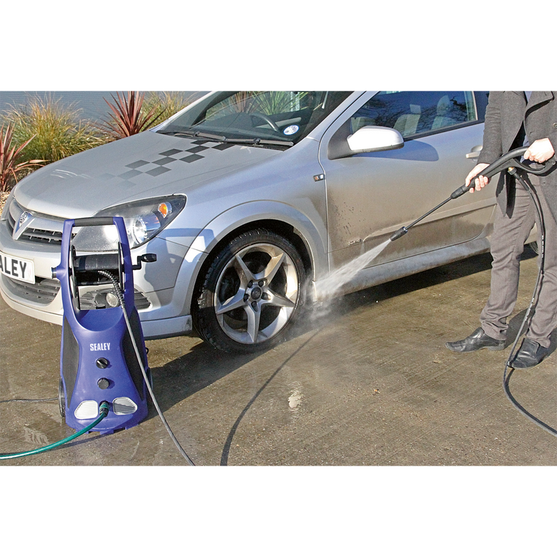 Sealey Pressure Washer PW3500 140bar 2100W with Rotablast Nozzle